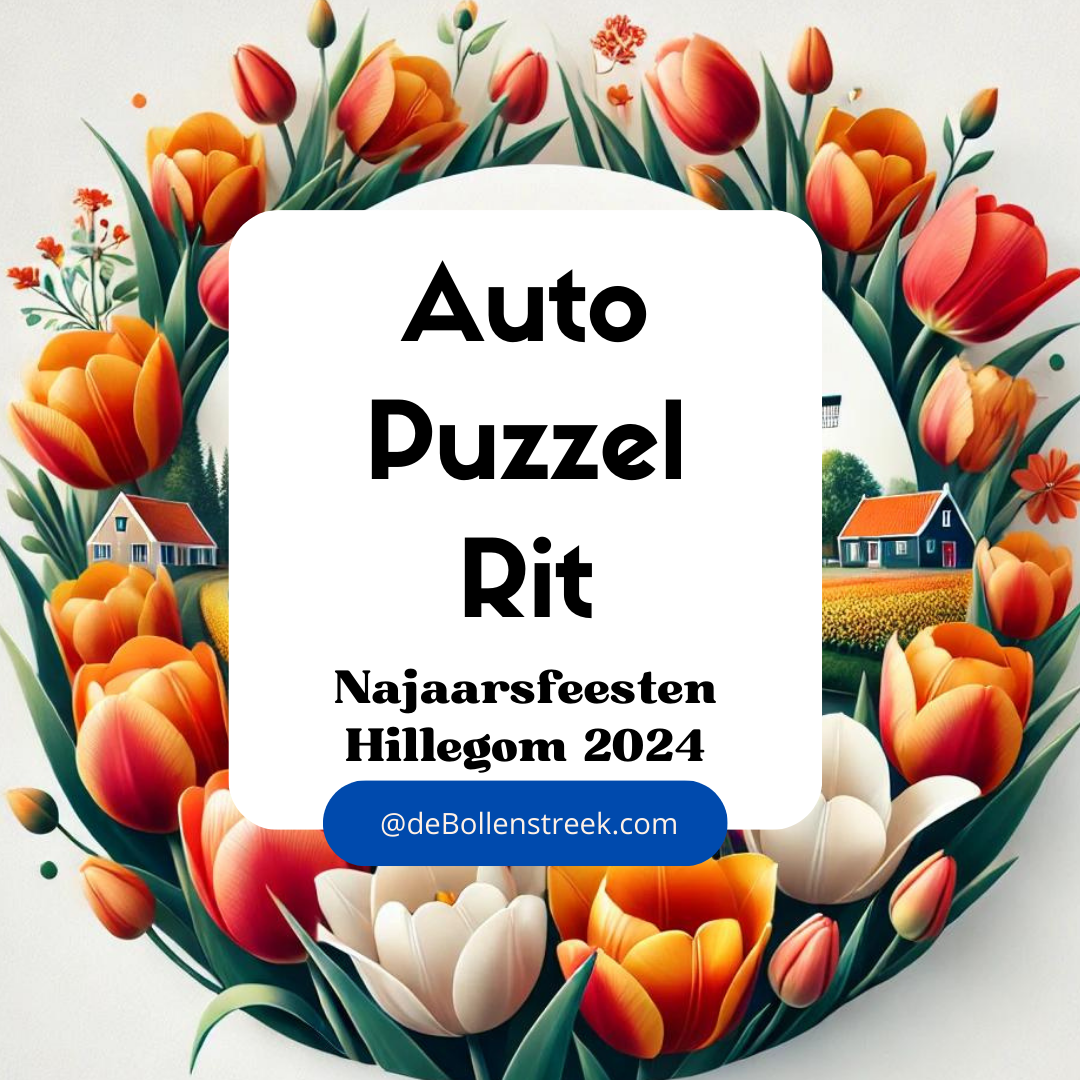 Autopuzzelrit Hillegom Najaarsfeesten 2024 - deBollenstreek